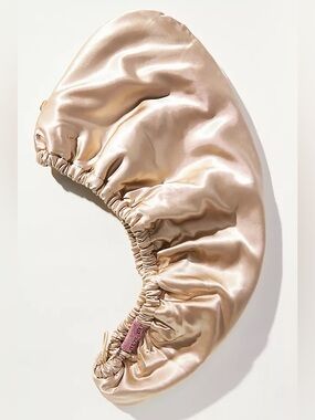 KITSCH Satin-Wrapped Hair Towel Anthropologie